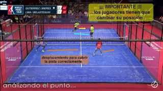 PADEL  CAMBIANDO DE POSICION  Fernando Belasteguin amp Pablo Lima [upl. by Fayola]