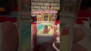 Surging Sparks ETB Rip pokemoncards surgingsparks pokemoncardopening [upl. by Niroc100]