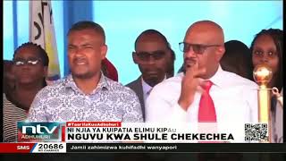 Mombasa Gavana Abdulswamad aamrisha ujenzi wa shule za chekechea ukamilishwe mwakani [upl. by Atinram]