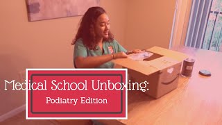 MEDICAL SCHOOL ESSENTIALS  Podiatry Unboxing [upl. by Abramo]