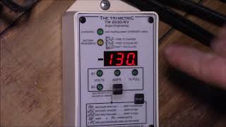 Trimetric Battery Monitor on a 4S Lithium Ion Battery Bank [upl. by Aihsemak]