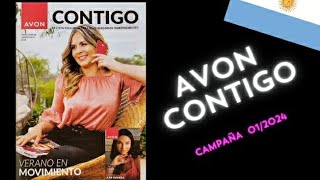 AVON CONTIGO CAMPAÑA 012024 ARGENTINA REVENDEDORAS 🇦🇷 [upl. by Htennek359]