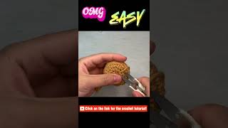 HOW TO CROCHET KIWI KEYCHAIN  Easy for beginners [upl. by Nedle]