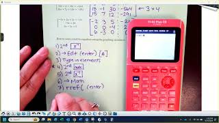 HA2 Matrices with Systems Calc Directions [upl. by Dihaz]