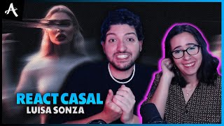 CASAL REAGE LUÍSA SONZA  A DONA ARANHA  REACT [upl. by Alyk451]