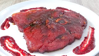 Its ham time ham steak with sorrel puree sugar and honey glaze how to cook hamham steak recipe [upl. by Wiskind]