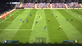 FIFA 15 Gameplay Nvidia Ge Force GT 520M [upl. by Aiym]