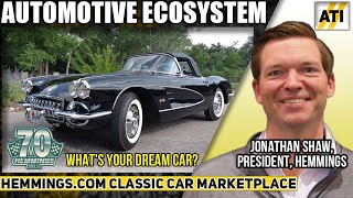 Hemmingscom Classic Car Online Auction Marketplace with Jonathan Shaw [upl. by Anassor920]