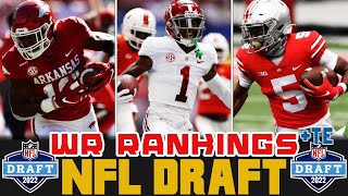 The 2022 NFL Draft WR Is Good  Wide Receiver Rankings  Tight Ends [upl. by Gimble]