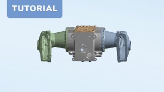 CADFEM Tutorial Nr 6  Handhabung von Kontakten in ANSYS®Workbench™ [upl. by Elbertine]