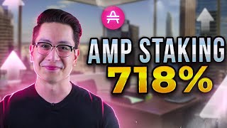 This is the most profitable AMP coin STAKING ever 🚀 stake AMP crypto [upl. by Suoivatram427]