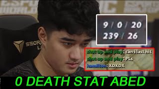 ABED 0 DEATH STAT MIDLANE DOTA 2 [upl. by Weaks]