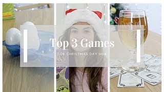 Top 3 Family amp Party Games to Play on Christmas Day 2018 [upl. by Annuhsal913]