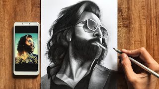 Drawing Animal  Ranbir Kapoor  Timelapse [upl. by Smail]