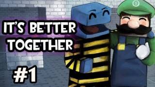 Minecraft Its Better Together wNova amp SSoHPKC Ep1  We Dont Do Puzzles [upl. by Curren]