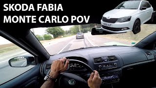 Skoda Fabia Monte carlo 2013 16 TDI 2013 quotPOVquot test drive [upl. by Curcio]