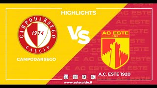 HIGHLIGHTS CAMPODARSEGO  ESTE [upl. by Keyte]