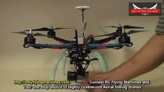 OFM S500 Super Quadcopter Review with Maiden Flight [upl. by Denni]