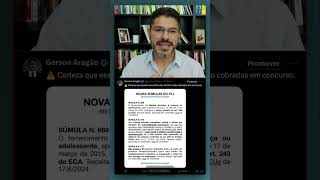 Vai cair em concurso súmulas do STJ concursosjuridicos noticias concursopublicos [upl. by Norga]