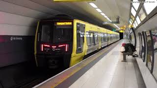 Merseyrail Class 777 Trains in Liverpool City Centre in 2024 [upl. by Taam113]