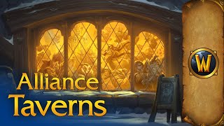 Alliance Taverns  Music amp Ambience  World of Warcraft [upl. by Imar804]