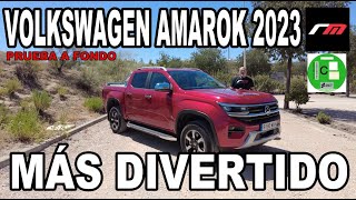 VOLKSWAGEN AMAROK 2023  PICKUP ICE  PRUEBA A FONDO  revistadelmotores [upl. by Cynera]