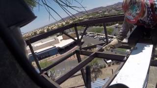 Ironworkers 433 Las Vegas topping out 7182014 [upl. by Paik241]