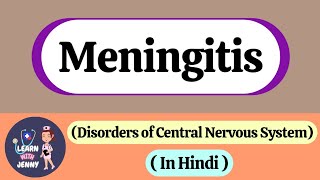 Meningitis  Disorder of Nervous System  Kernigs sign and Brudzinskis sign in Hindi [upl. by Arval]