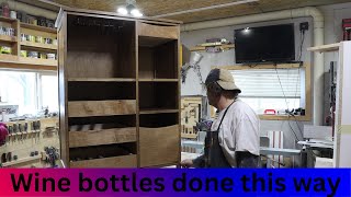 How to build a wine display cabinet [upl. by Llenet]