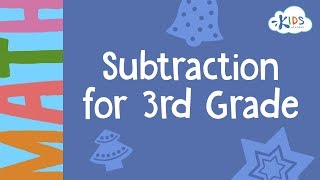 Subtraction Worksheets  3rd Grade  Math  Kids Academy [upl. by Kloman735]