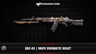 CF  QBZ03  Knife Enigmatic Beast VIP  AI support [upl. by Keram]