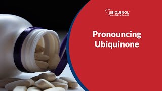 Pronouncing Ubiquinone [upl. by Aihsad]