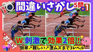 【間違い探しクイズ】脳を鍛える効果的な方法！心理カウンセラー考案⚡087 [upl. by Ettenahc272]