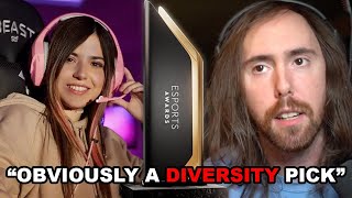 Asmongold Calls Rivers Streamer Award a Diversity Pick [upl. by Finley]