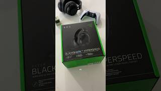 The Best Gaming Headset for PS5 Unboxing the Razer BlackShark V2 HyperSpeed [upl. by Terr76]