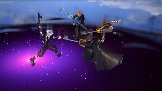 KH3 MODS Sora Roxas and Xion vs Soravil Critical Mode No Damage [upl. by Broderic]