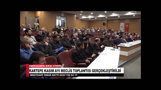 KARTEPE KASIM AYI MECLİS TOPLANTISI GERÇEKLEŞTİRİLDİ [upl. by Gavini783]