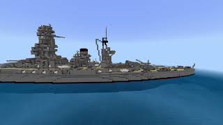 IJN Nagato Minecraft Xbox One Showcase [upl. by Garvin784]