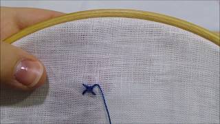 Punto Sorbello  Tutorial ricamo a mano [upl. by Krein]