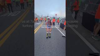 at least the shoes won’t get untied turkeytrot thanksgiving run running race holiday funny [upl. by Yliah901]