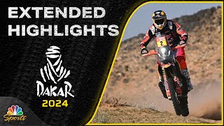 Stage 3  2024 Dakar Rally  EXTENDED HIGHLIGHTS  1824  Motorsports on NBC [upl. by Atinar]