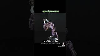 spooky season day 10 Nothic dndmonsters handpainted spookyseason nothicdnd5e nothic [upl. by Aicilihp553]