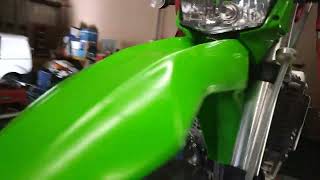 Unabiker Rad Guards KLX 250 S 2020 Kawasaki [upl. by Nosyrb]