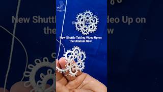 Beginners Shuttle Tatting  Chains and Rings tattingtutorial tattinglace tatting shuttletatting [upl. by Raynard]