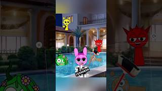 POV Prank from Yellow in the pool  Incredibox Sprunki [upl. by Marnia146]