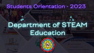 Students Orientation2023 MEd PGDE amp Bridge Course [upl. by Gladys]