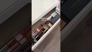 asmr vanity organization🎀🩰🤍 asmr organization makeup skincare aesthetic thatgirl [upl. by Doowrehs850]