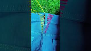 How to Downsize Jeans waist [upl. by Idel243]