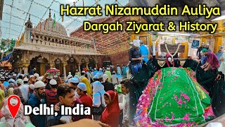 Hazrat Nizamuddin Auliya Ki Life Journey  Dargah Ziyarat amp History  Delhi India [upl. by Meadow]