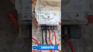 Electrical meter replacingelectricalsubscribeformoreelectricalengineeringelectricalwork [upl. by Yeliak]